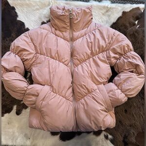 Pink Puffer Jacket